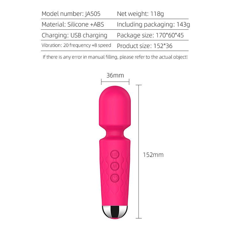 Mini Full Body Massager Multi functional nursing massage stick for women Powerful Vibrating Massage