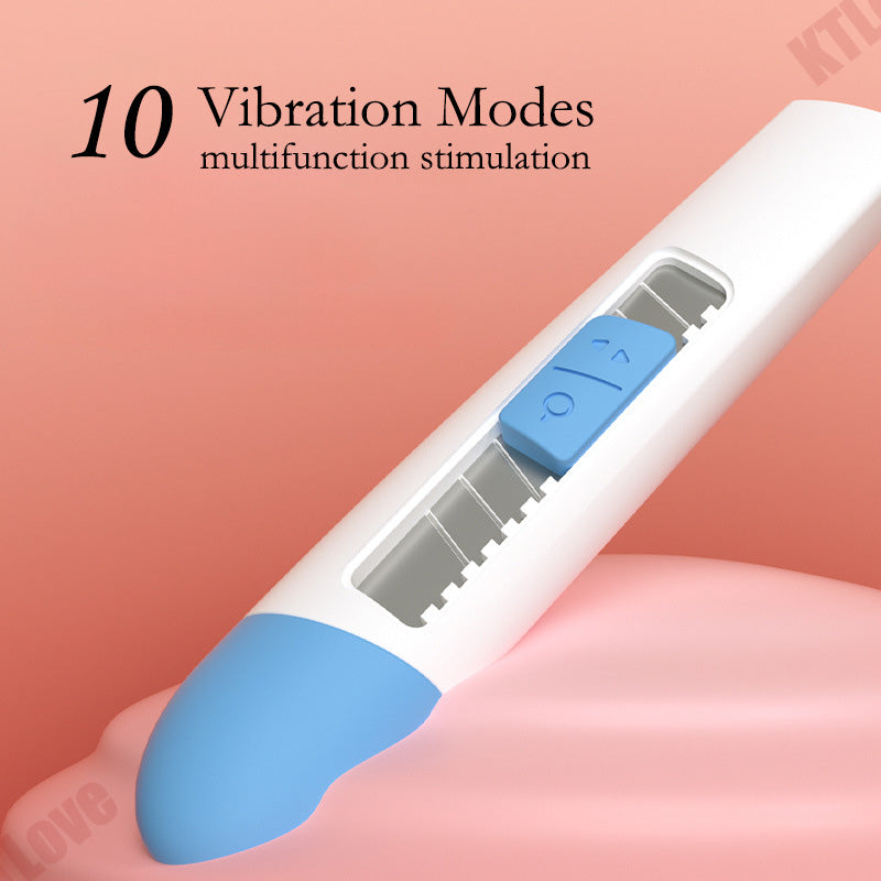 Super Silen Sex pen Vibrator Flapping Avoid Embarrassment 10 Vibration Modes