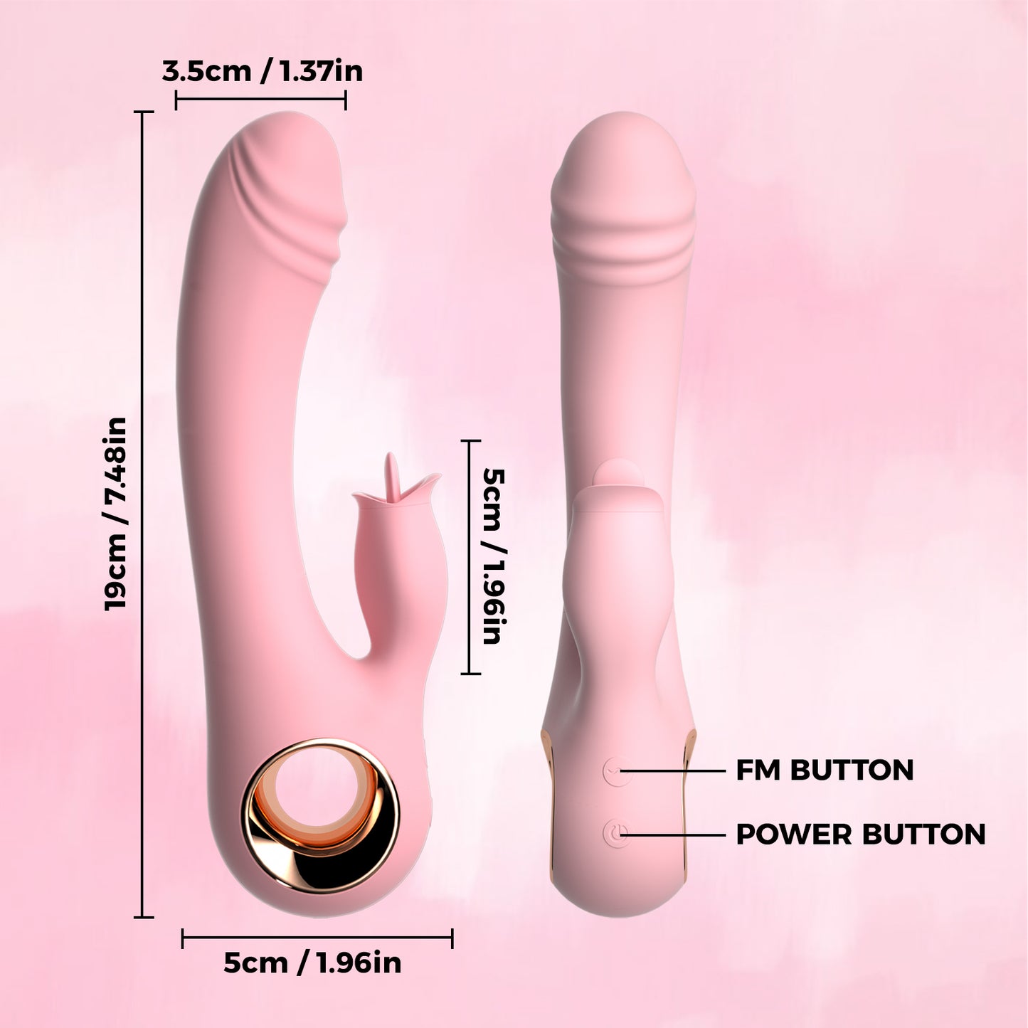 G-spot Sex Toy for Woman Vibrator Flapping G Spot Rabbit Nipple Vibrating Masturbator Couples